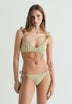 GINGHAM BIKINI WITH RUFFLE