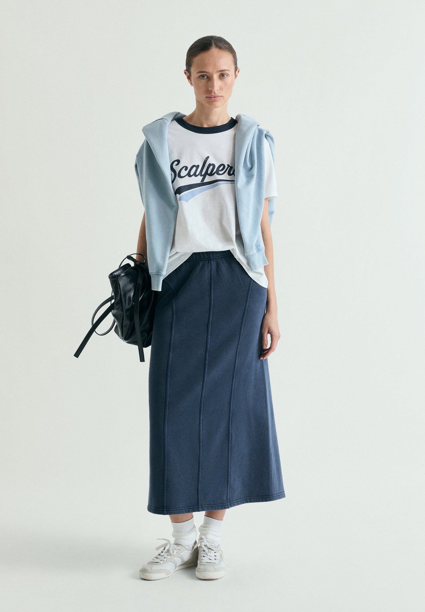 STRIPED PRINT T-SHIRT