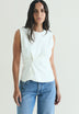 ASYMMETRIC KNOT T-SHIRT
