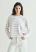 SCSTRIPES PATCH LS TEE