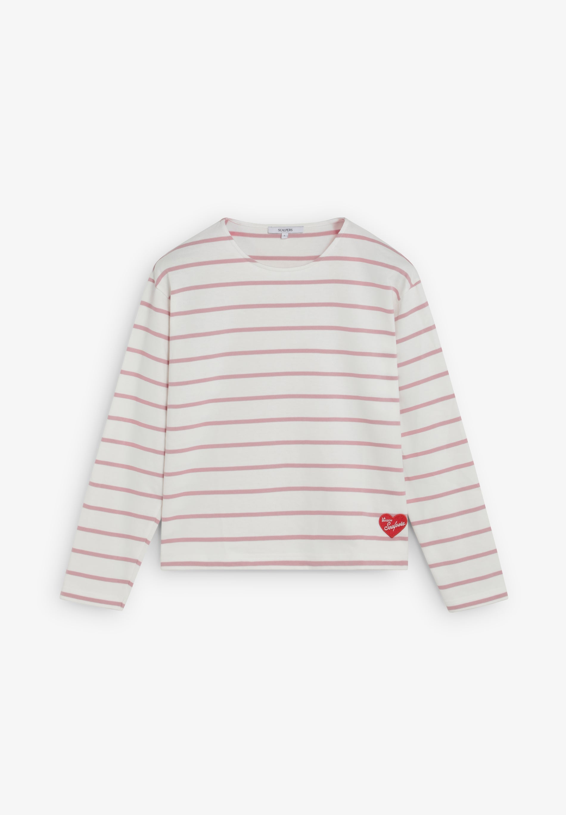 SCSTRIPES PATCH LS TEE