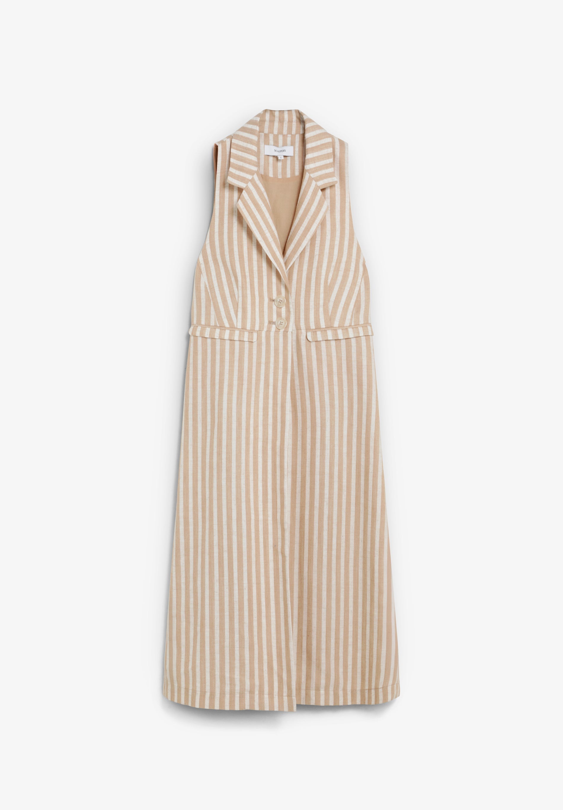 LONG STRIPED WAISTCOAT