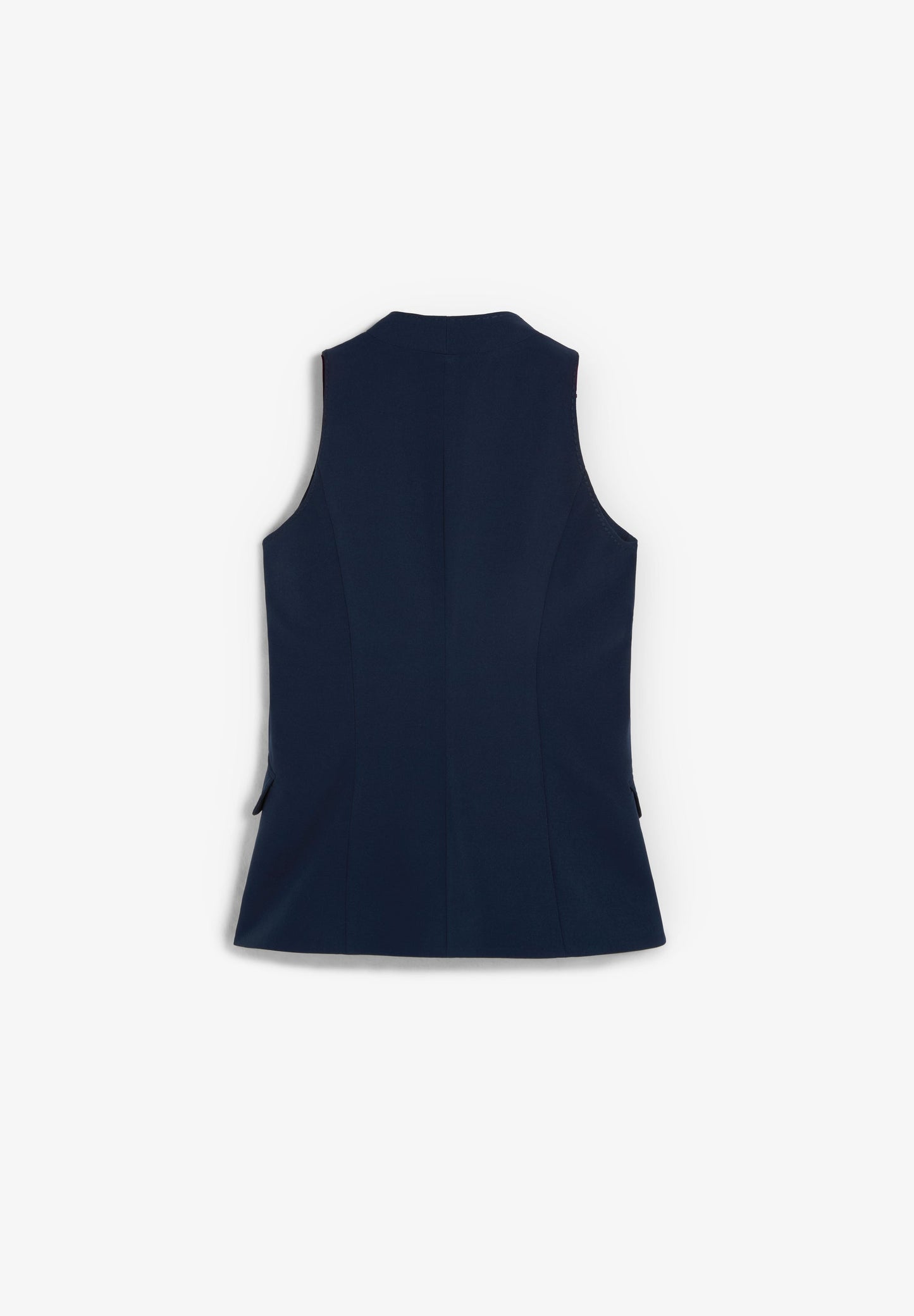 GILET WITH STITCHING DETAIL