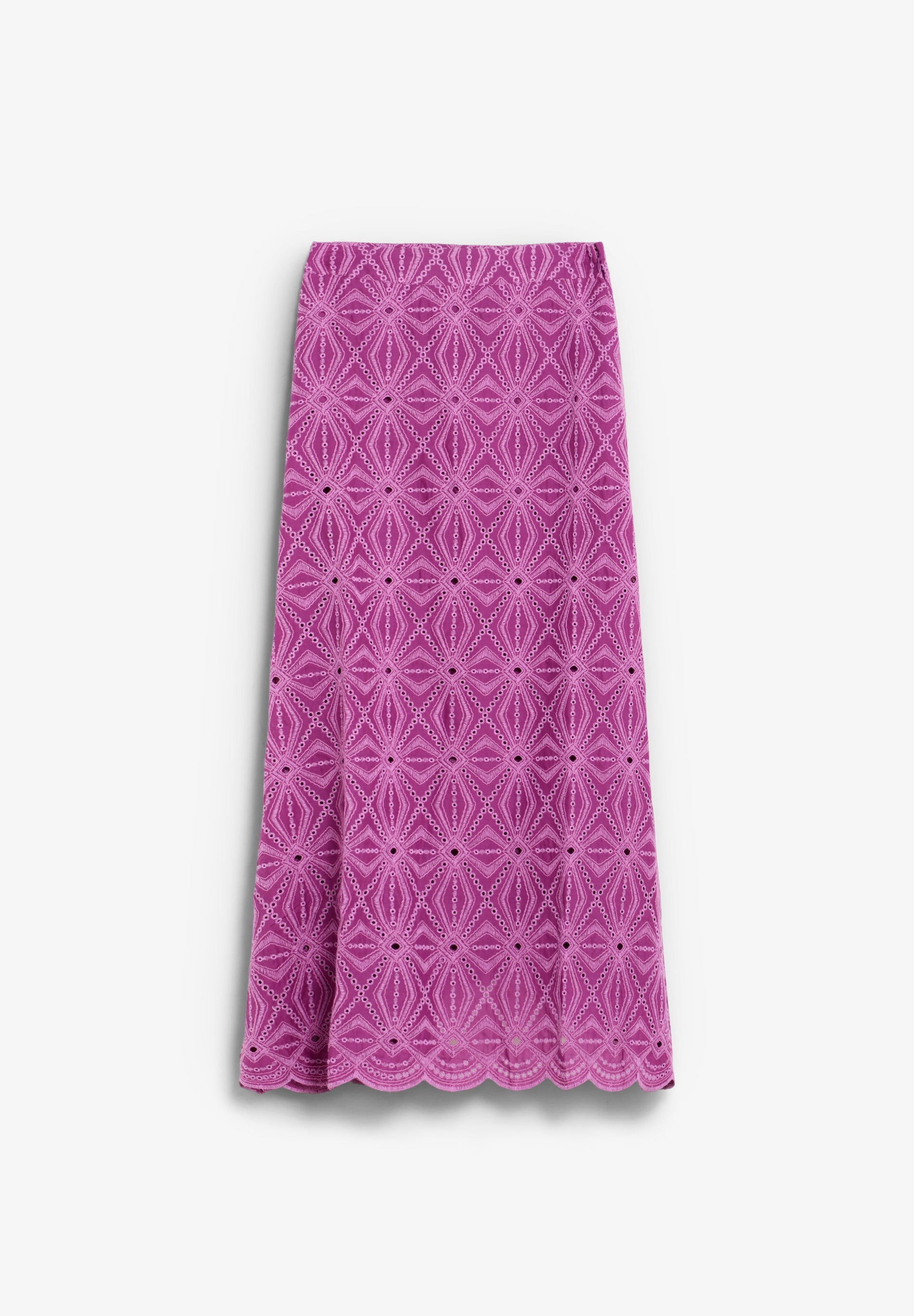 OPENWORK MIDI SKIRT
