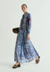 FLOWING MIDI SKIRT
