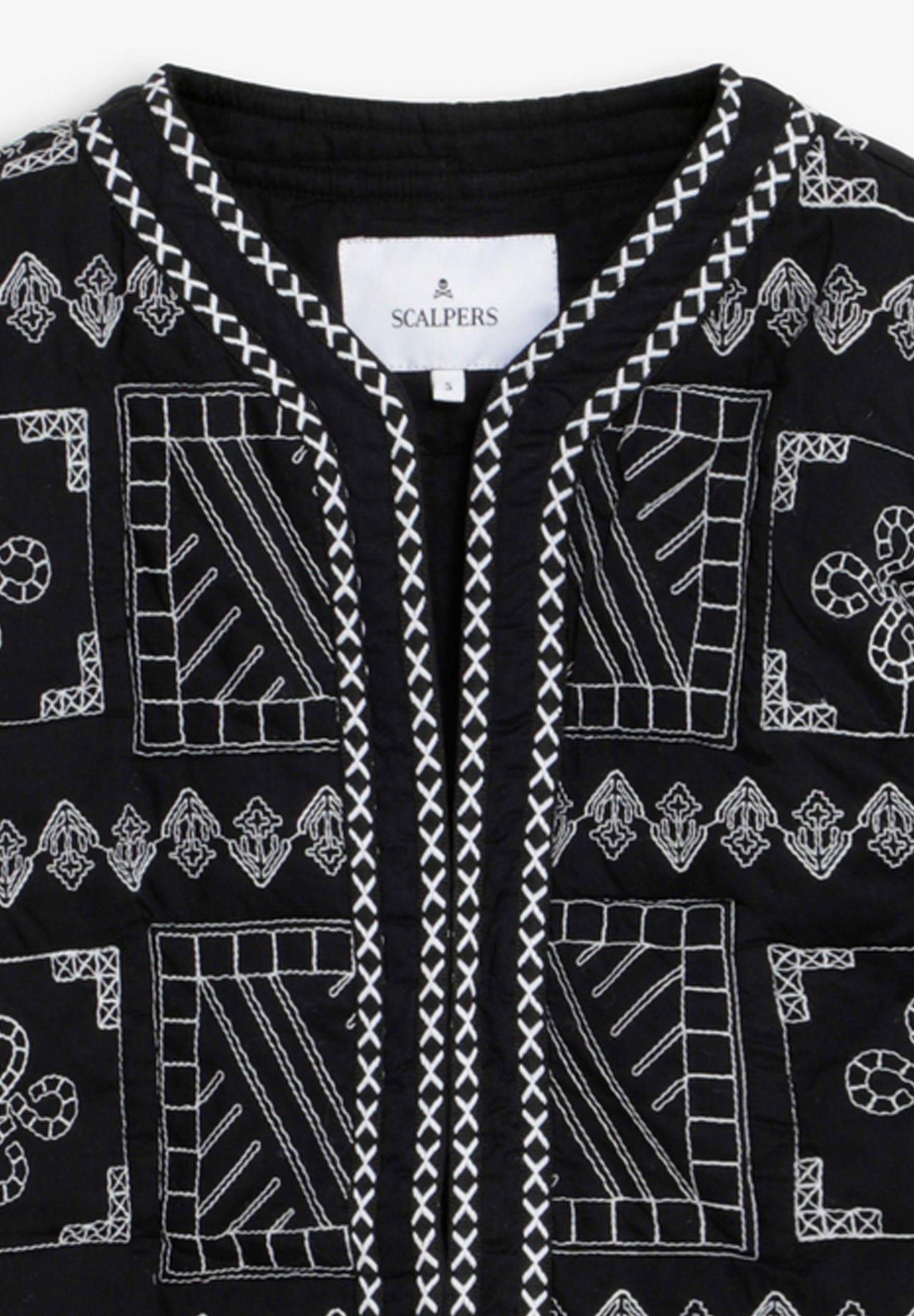 EMBROIDERED PUFFER JACKET