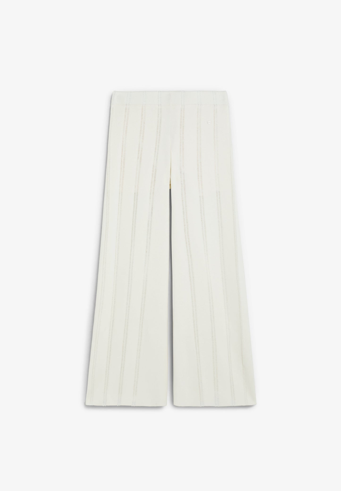 TROUSERS WITH RIBBED DETAIL