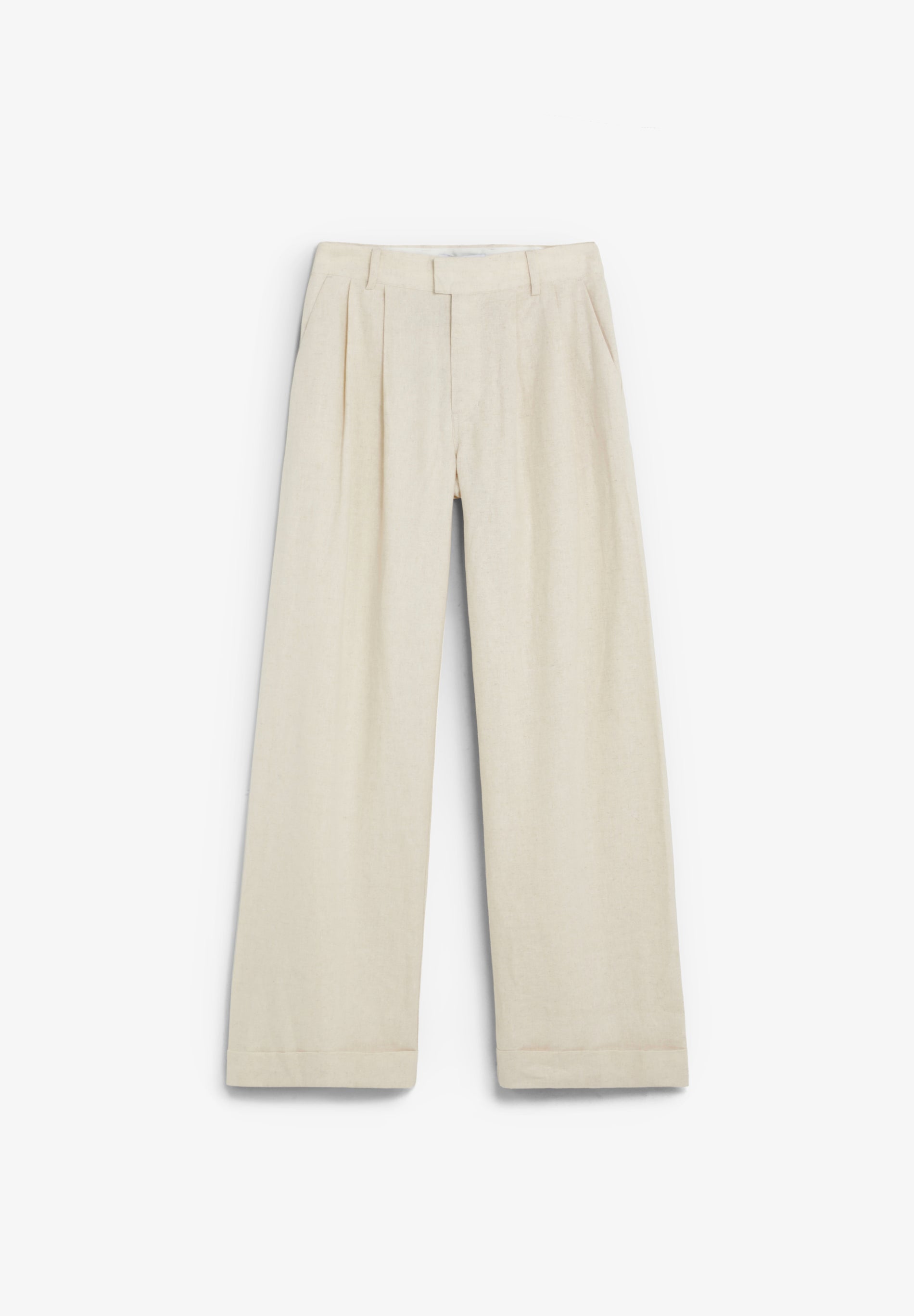 DART LINEN TROUSERS