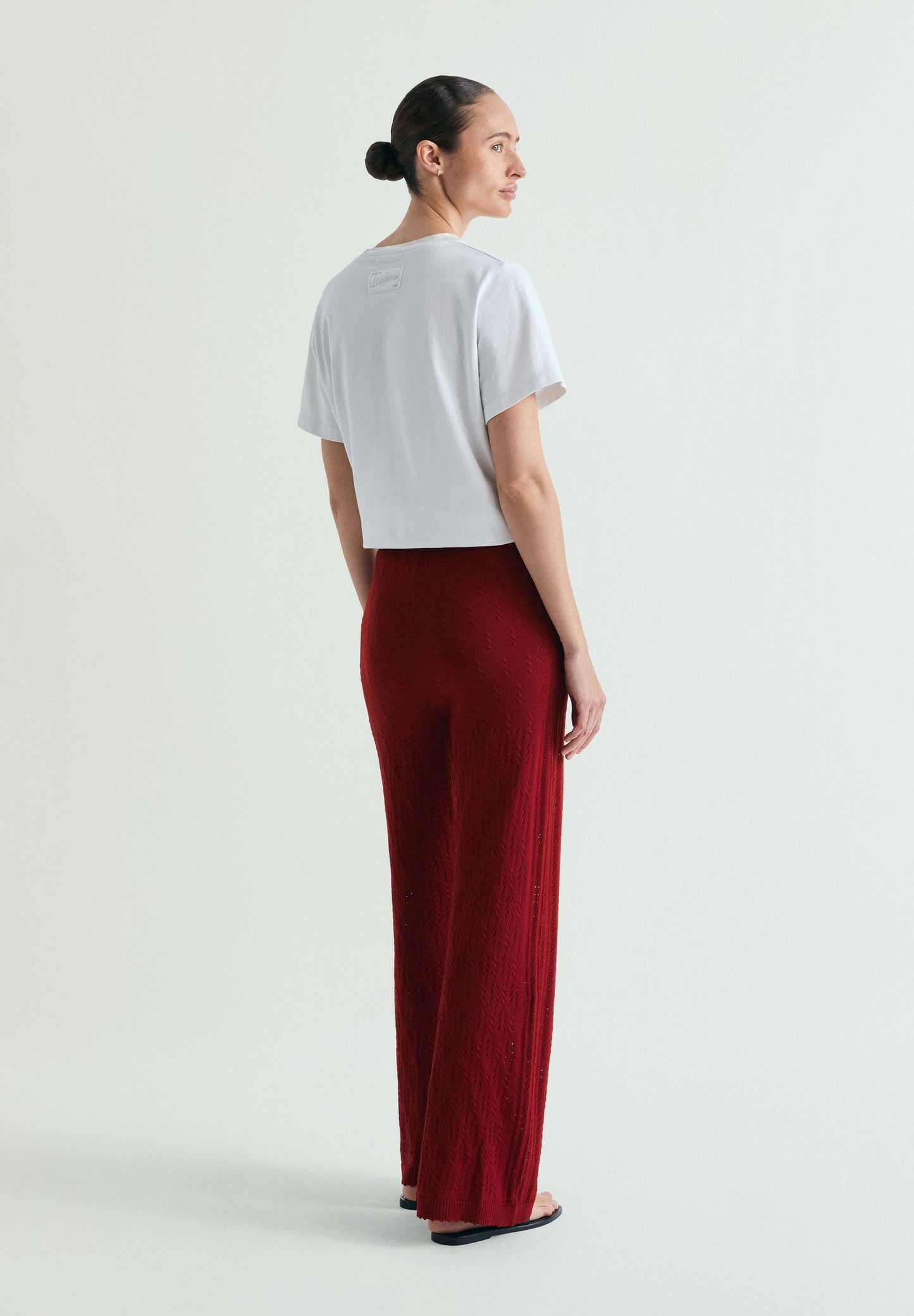 POINTELLE CUT-OUT TROUSERS