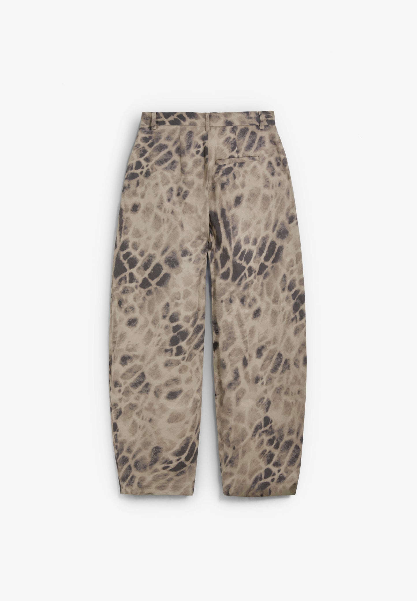 LINEN BALLOON TROUSERS