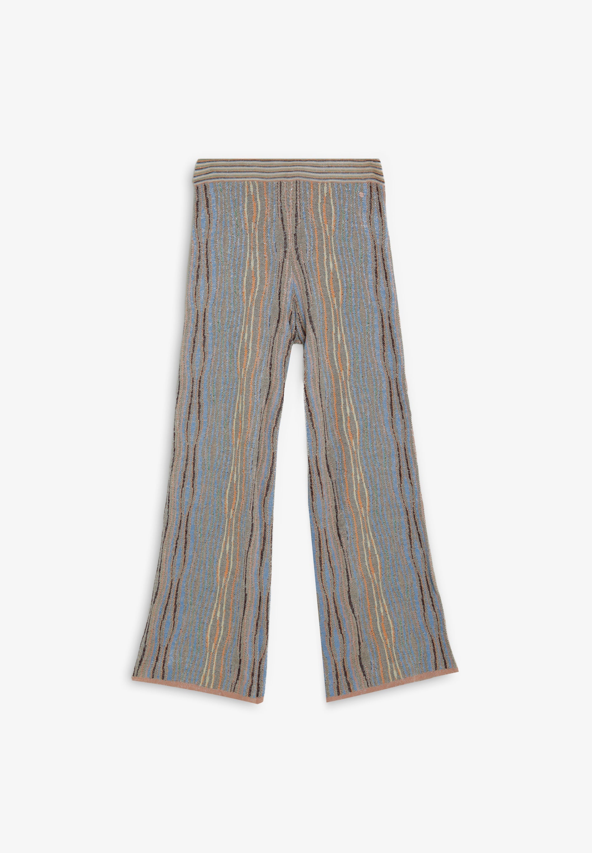 MULTICOLOURED KNIT TROUSERS