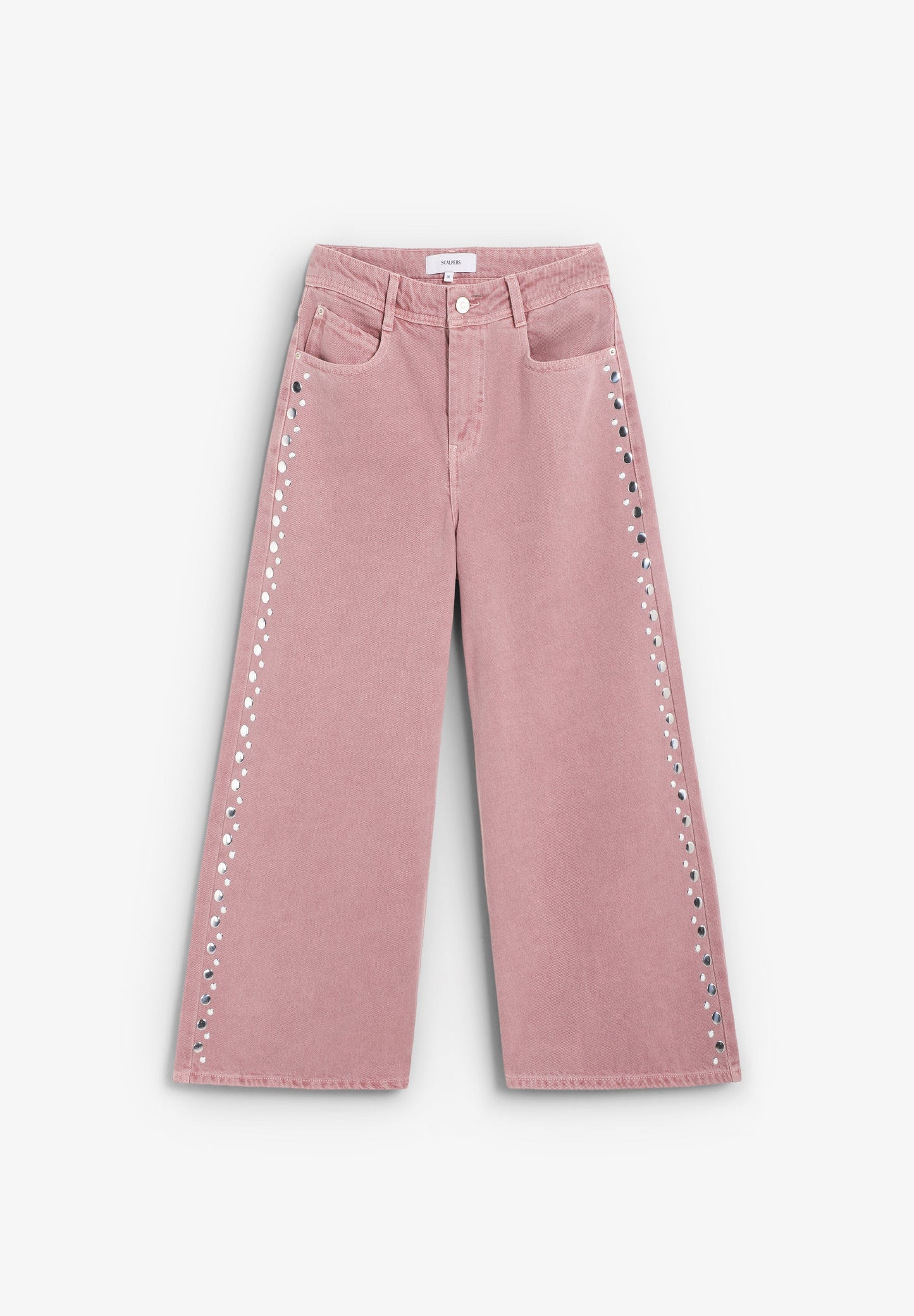 STUDDED CULOTTE JEANS