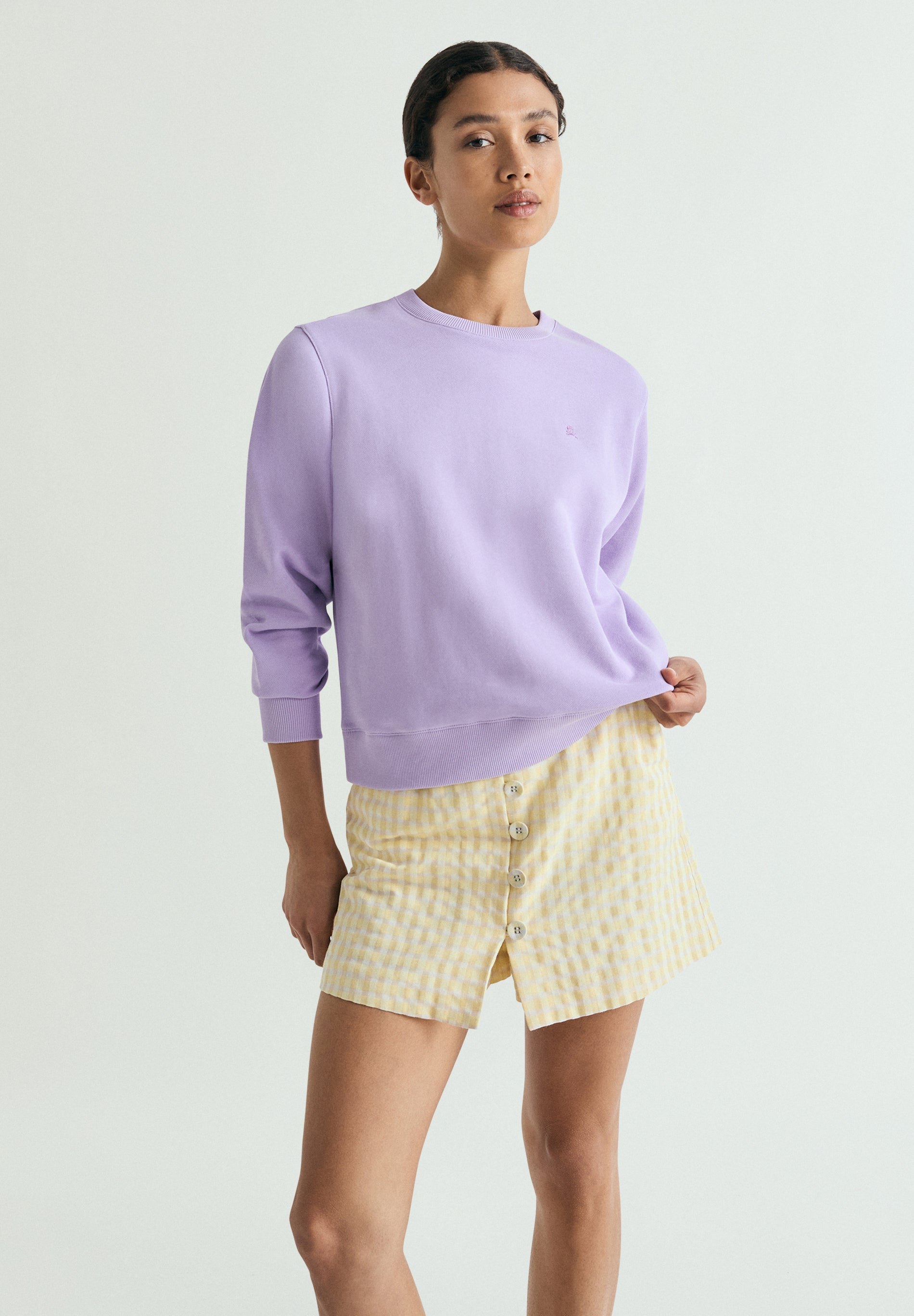 BASIC SKULL SWEATSHIRT