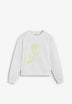 GLITTER SKULL SWEATSHIRT