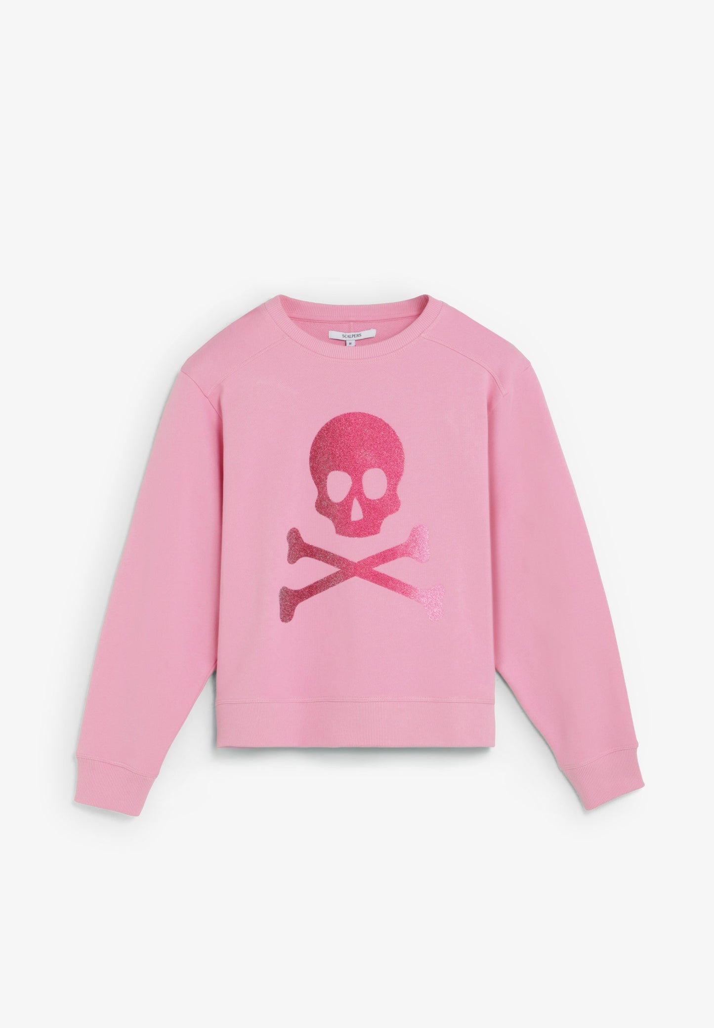 GLITTER SKULL SWEATSHIRT