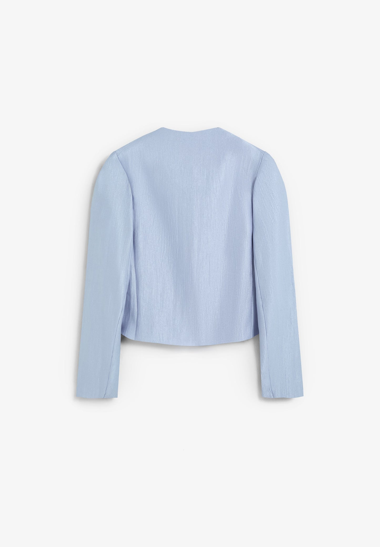 CROPPED JACQUARD BLAZER