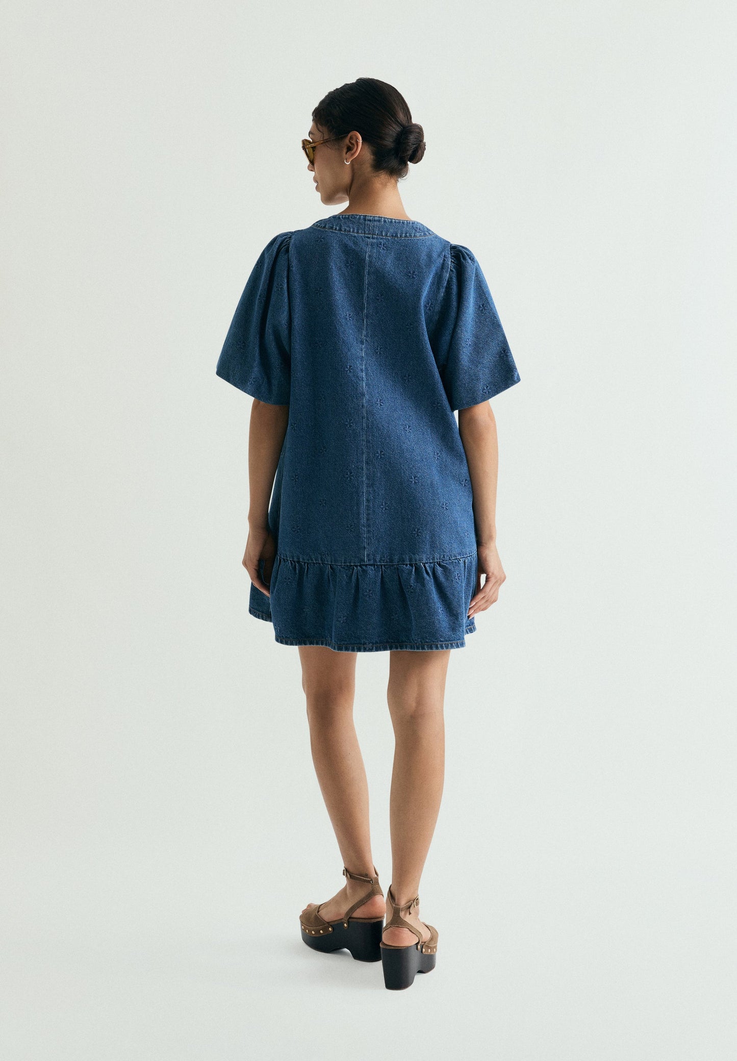 DENIM MINI DRESS