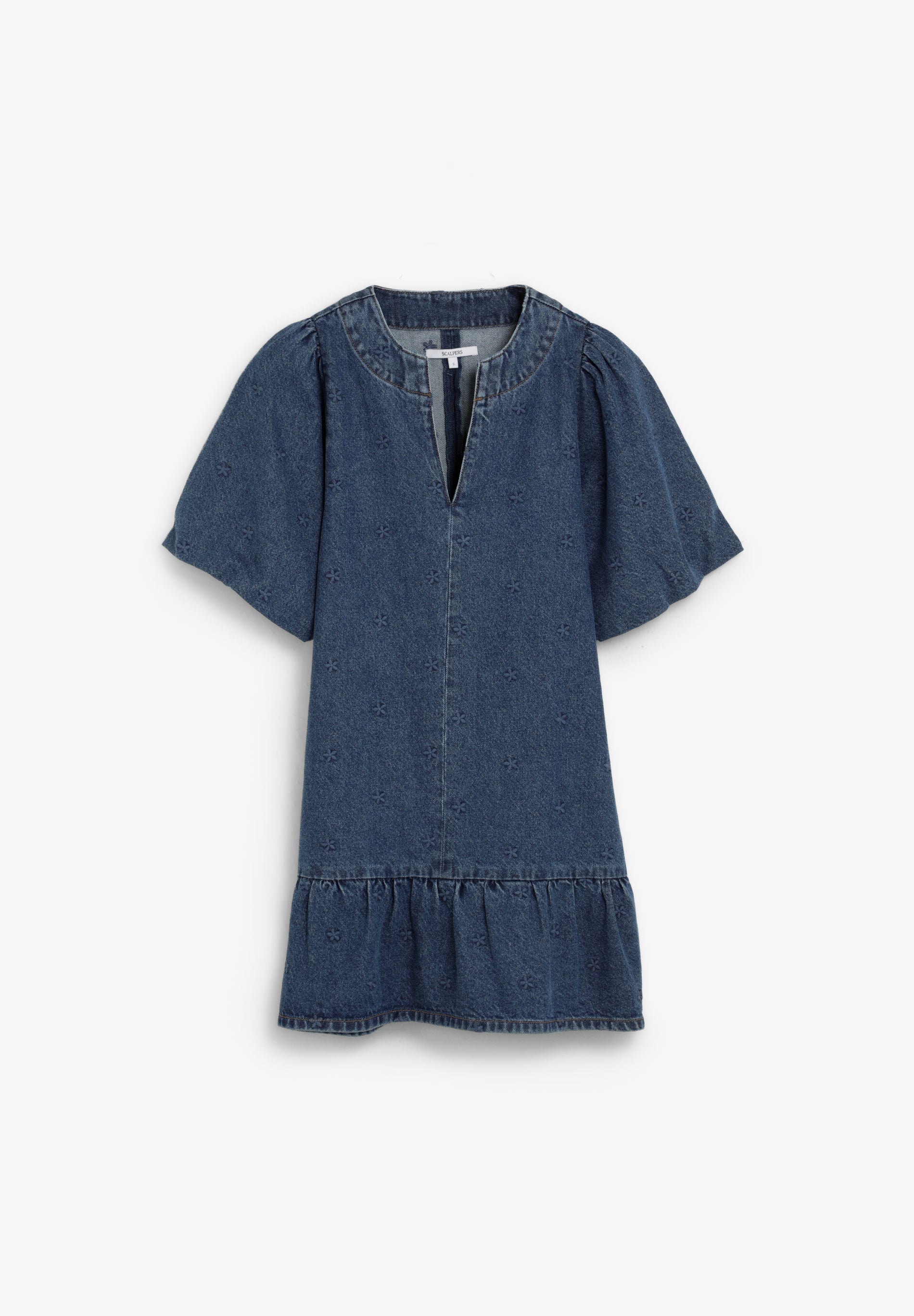 DENIM MINI DRESS