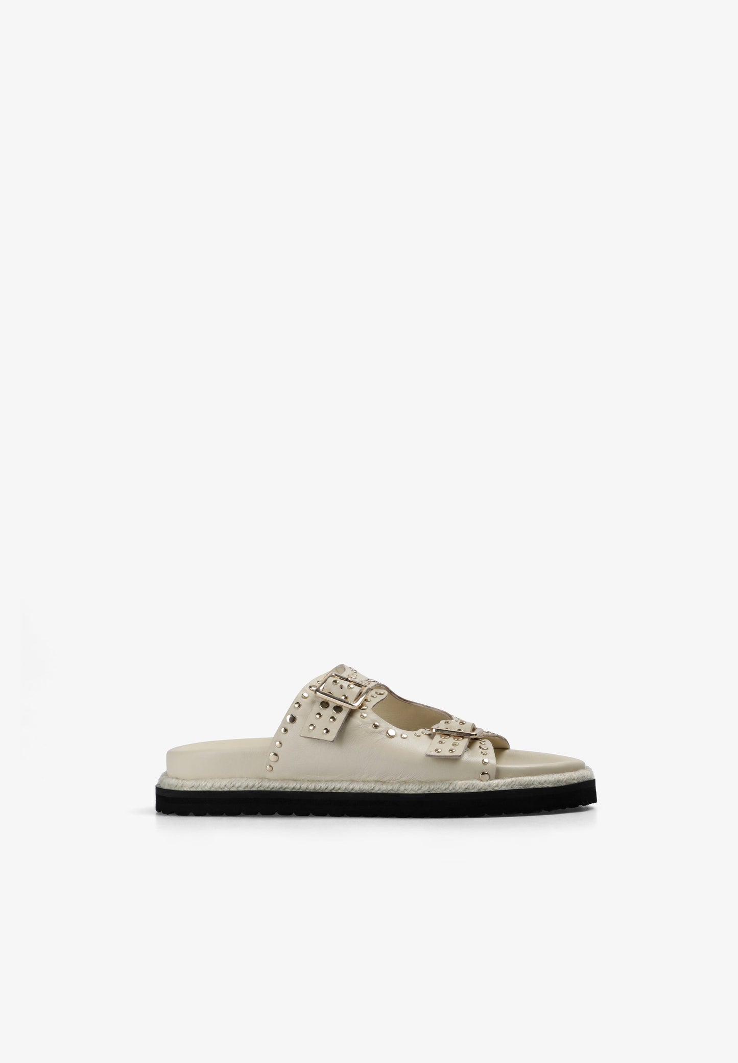 DOUBLE BUCKLE SANDALS