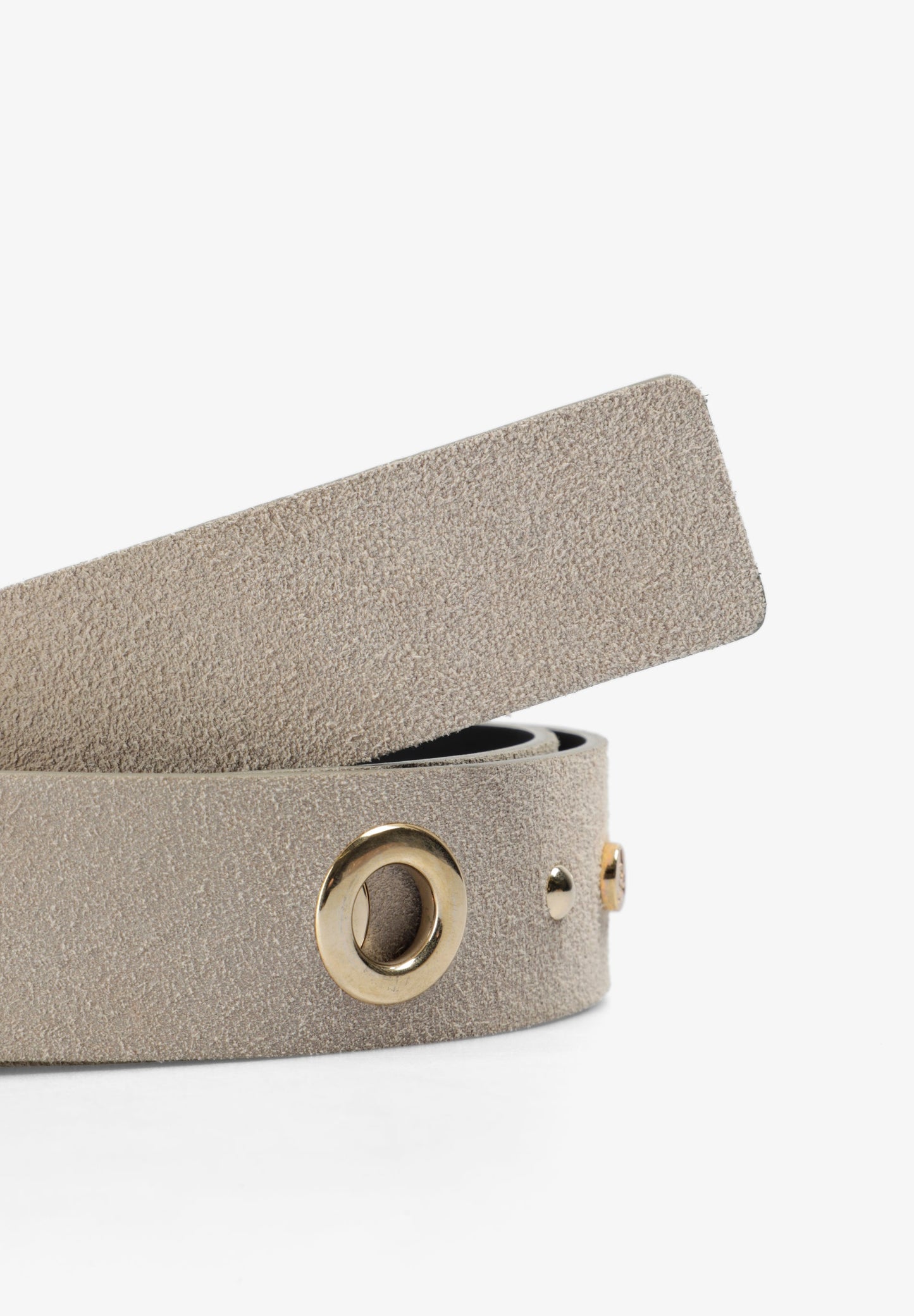 SCNEWEYELETSUEDE BELT