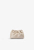 RUCHED CLUTCH BAG