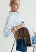BRAIDED BUCKET BAG