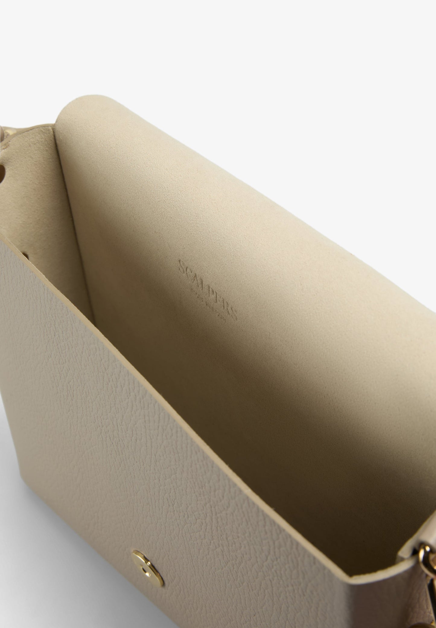 LEATHER BAG WITH APPLIQUÉS