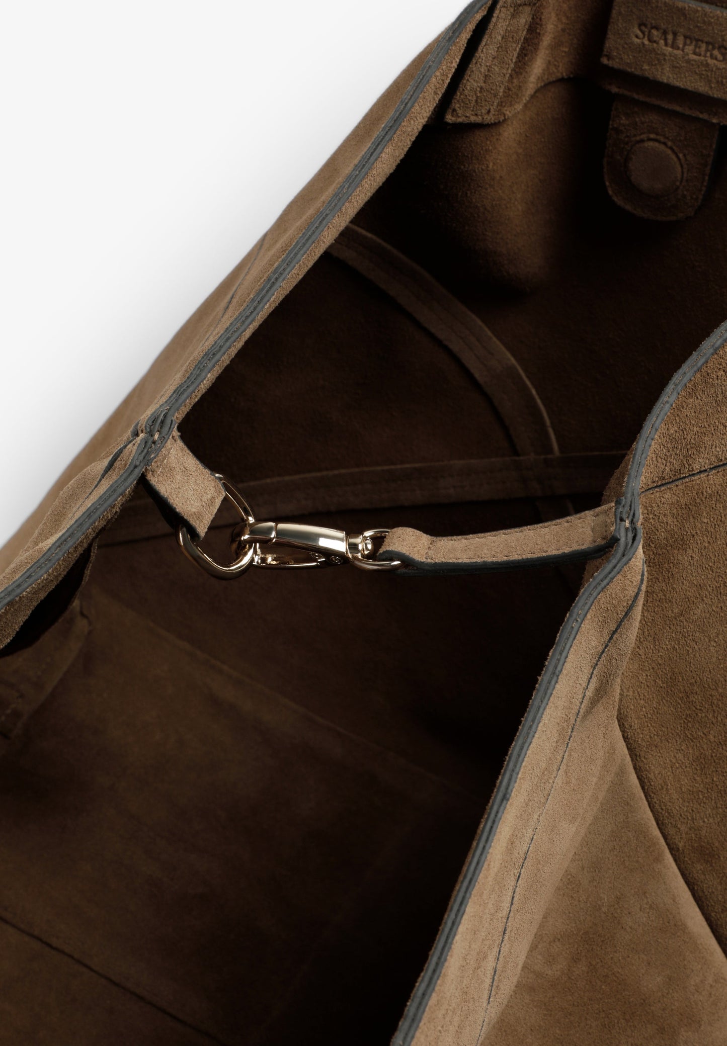 SPLIT SUEDE TOTE BAG