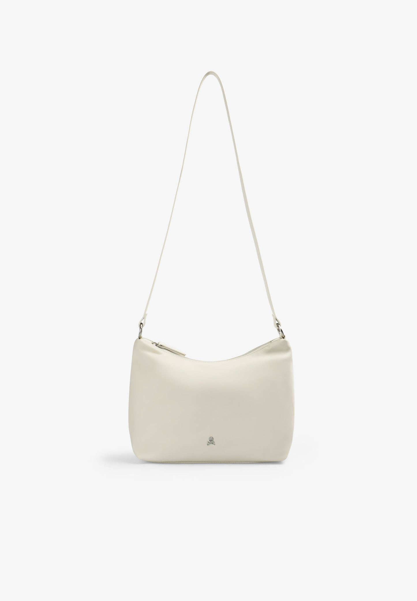 PLAIN BAG WITH BRAIDED HANDLE