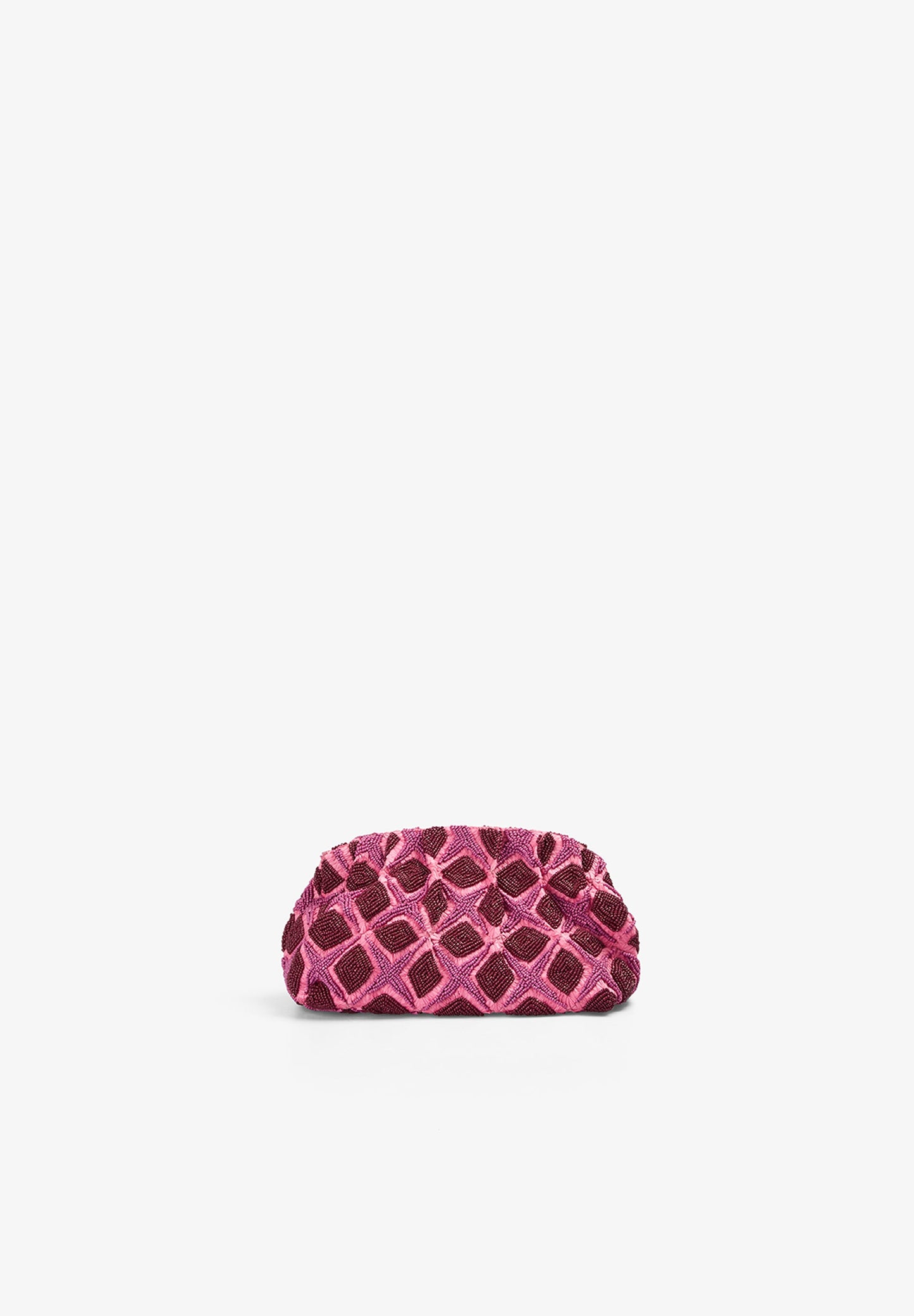 GEOMETRIC CLUTCH BAG