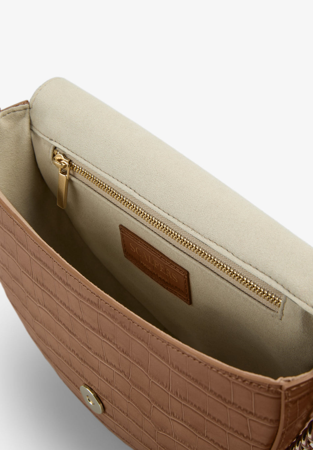 BOLSO BANDOLERA PIEL RELIEVE - Scalpers