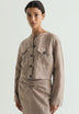 LINEN GINGHAM JACKET