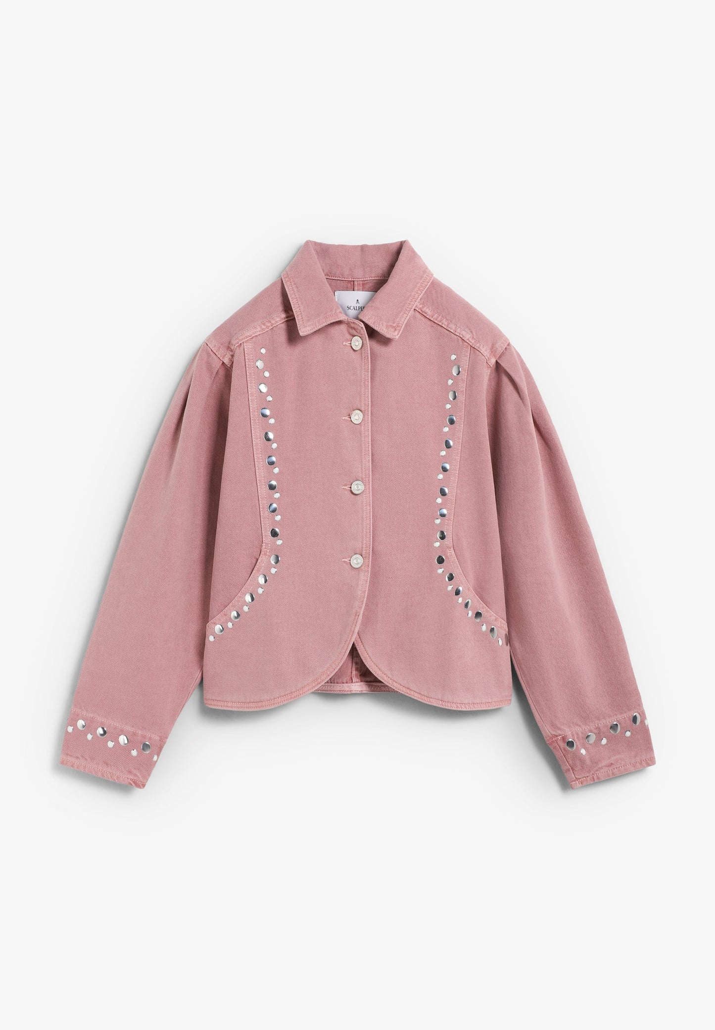 STUDDED DENIM JACKET