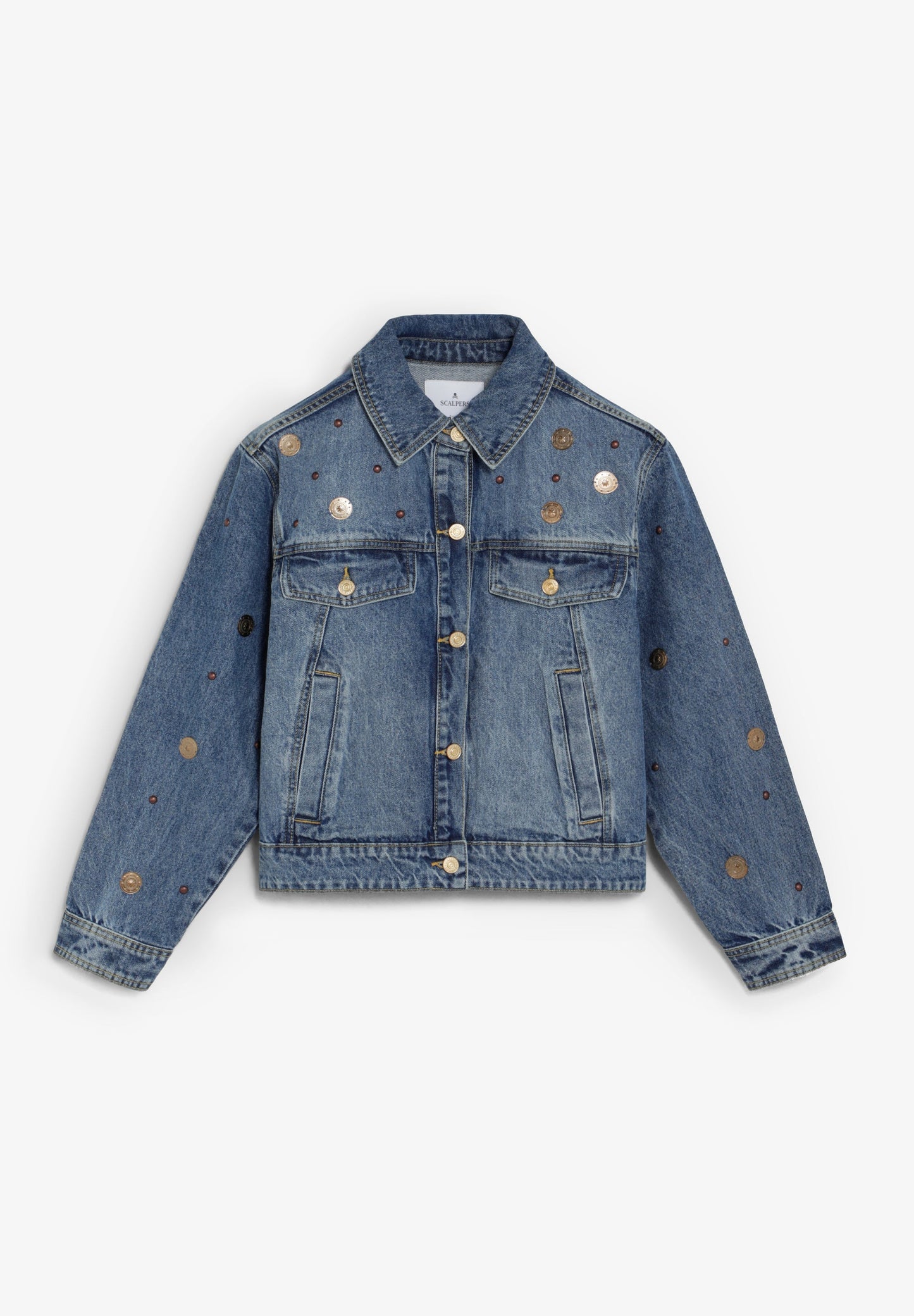 STUDDED DENIM JACKET
