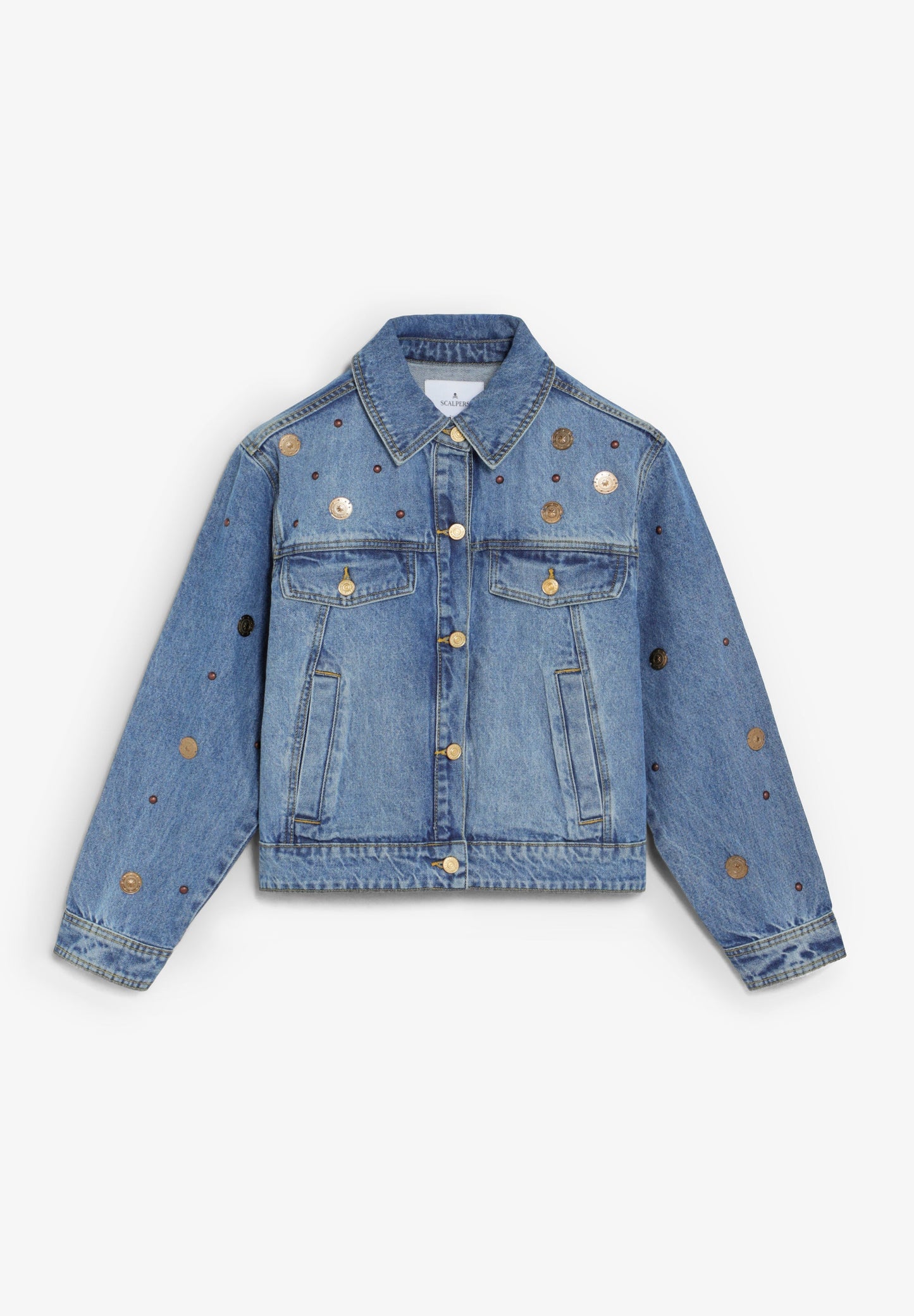 STUDDED DENIM JACKET