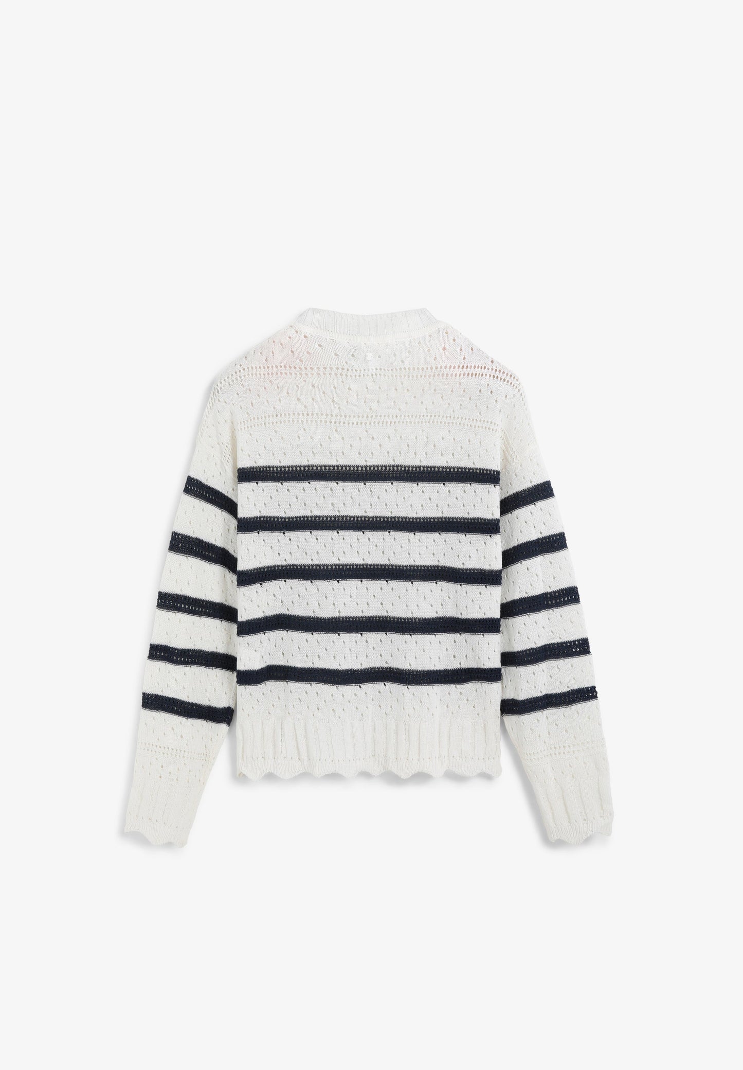 STRIPED KNIT SWEATER