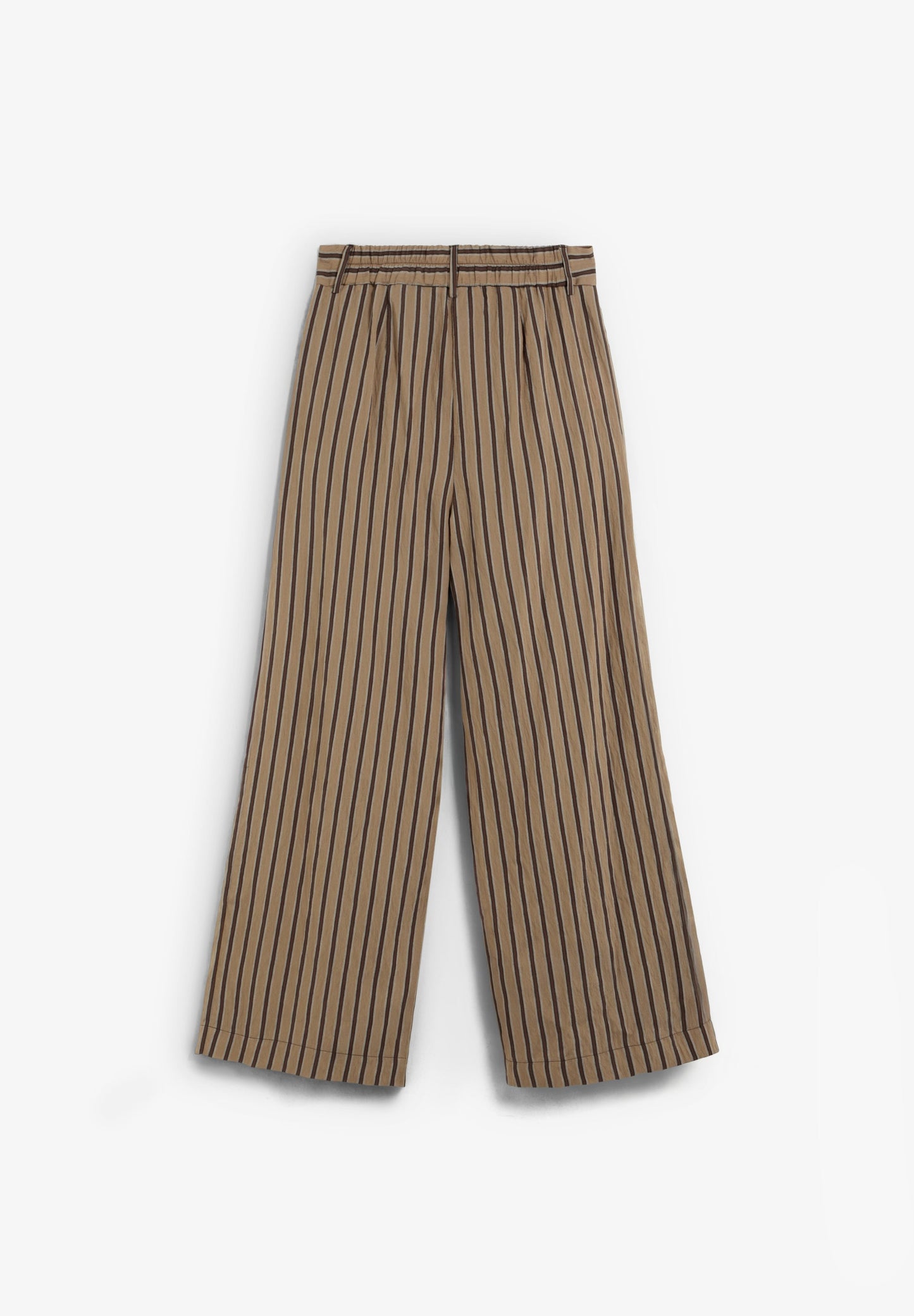 STRIPED TROUSERS WITH DARTS