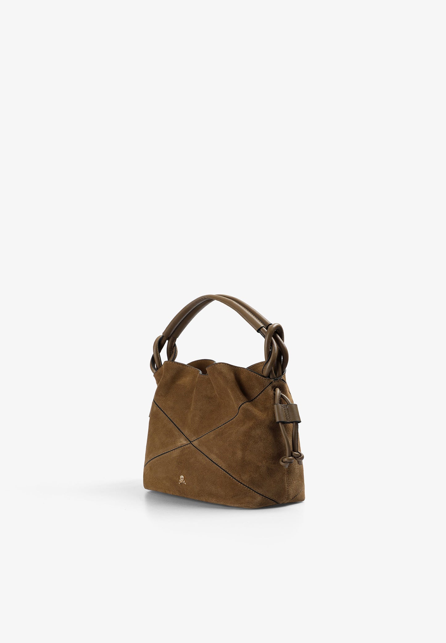LEATHER BUCKET BAG