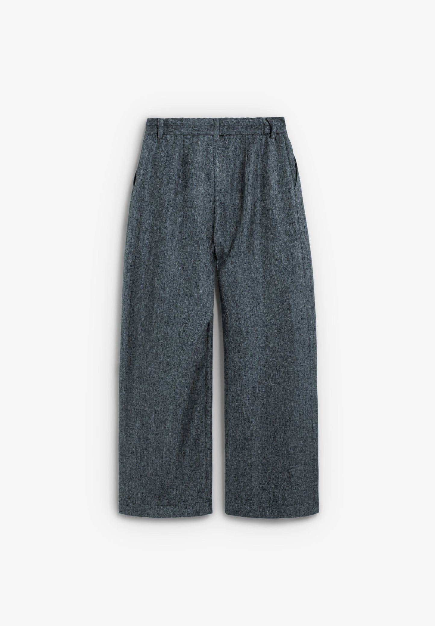 HERRINGBONE TROUSERS WITH DARTS