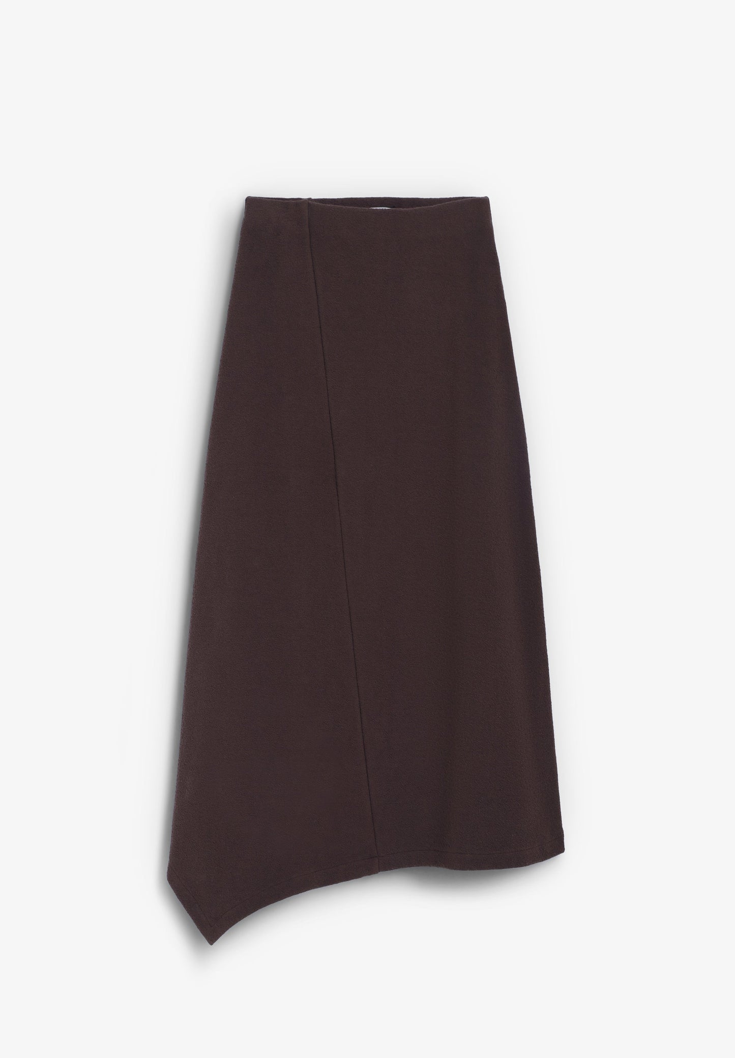 FALDA MIDI PUNTO ASIMÉTRICA - Scalpers