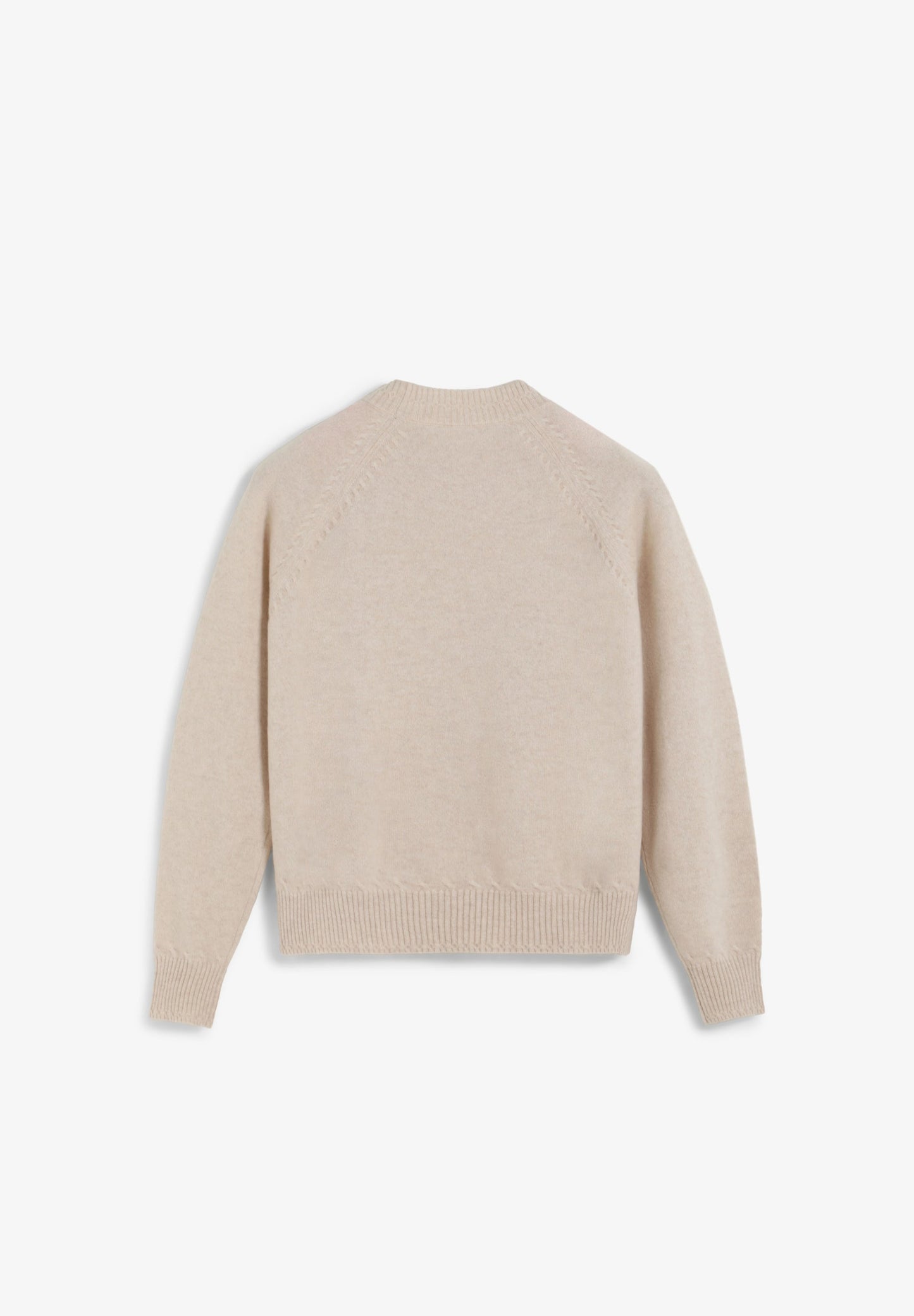 ROUND NECK 100% CASHMERE SWEATER