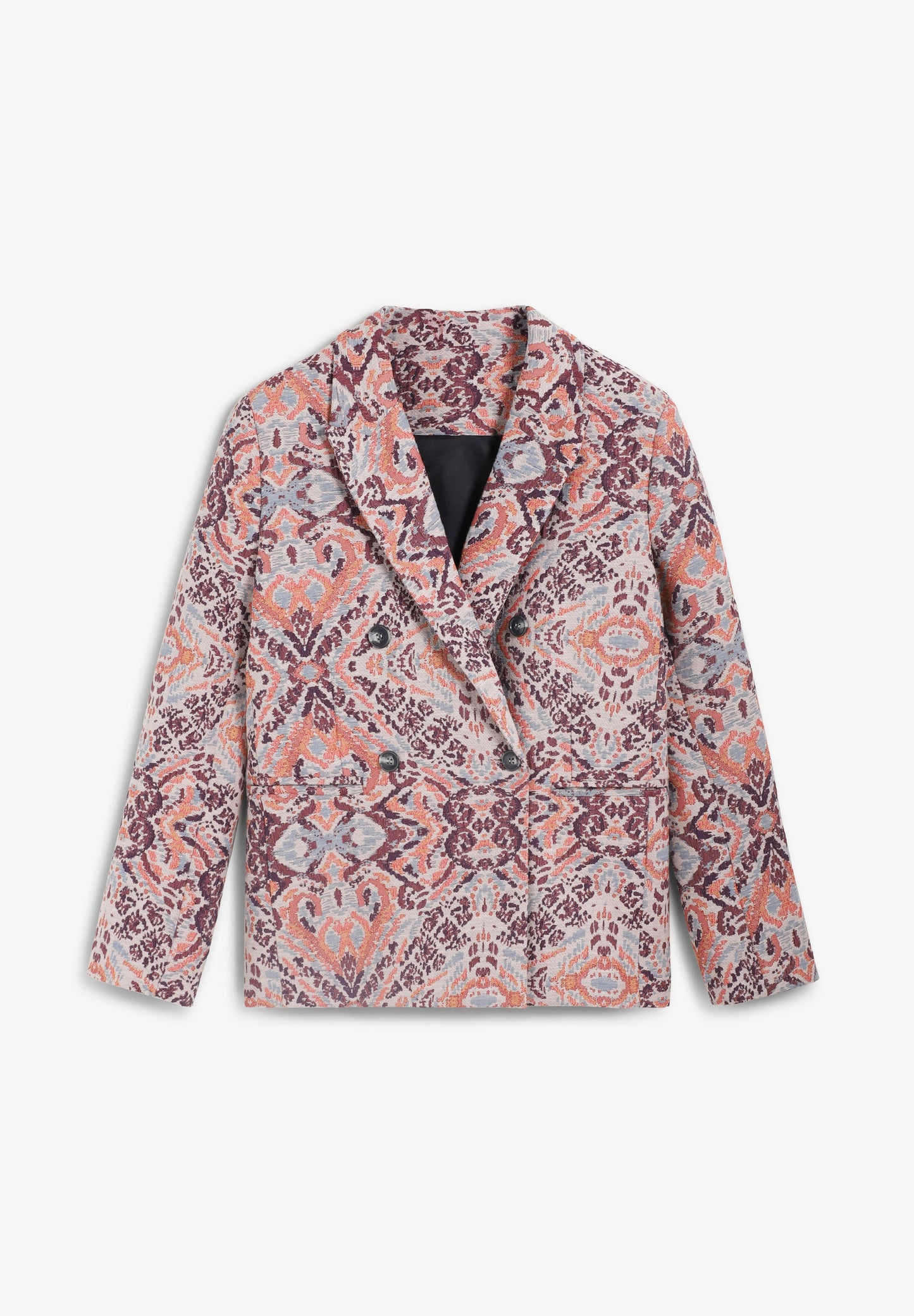 JACQUARD PRINT BLAZER