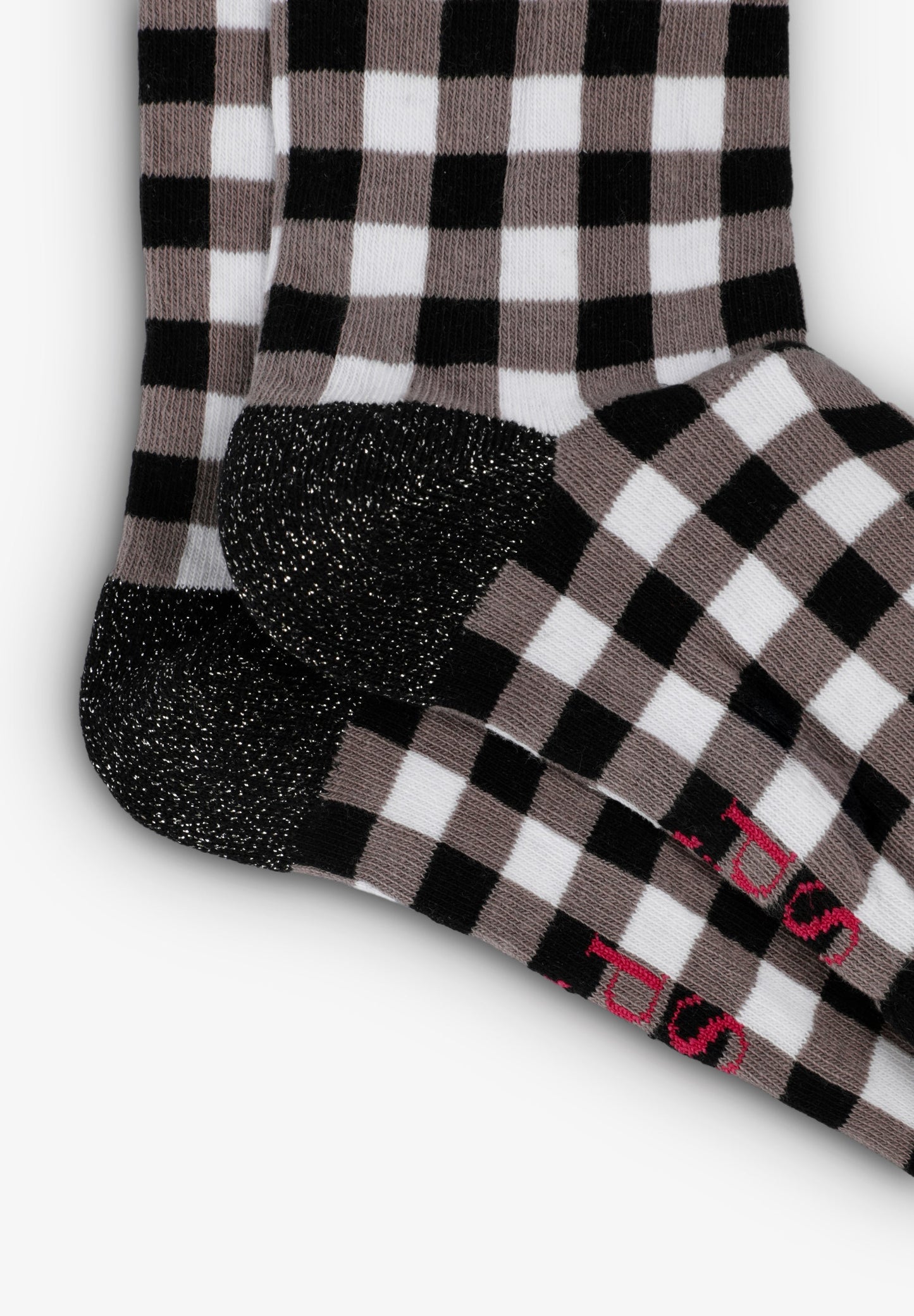 GINGHAM ANKLE SOCKS