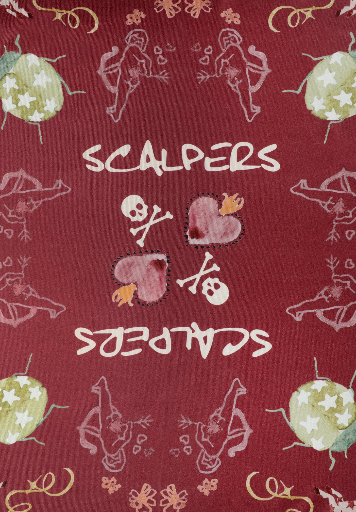 100% SILK PRINTED HANDKERCHIEF