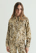 ANIMAL PRINT DENIM JACKET