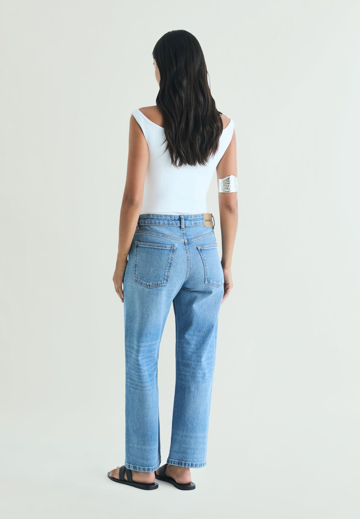 SCSTRAIGHT LOW WAIST PANT