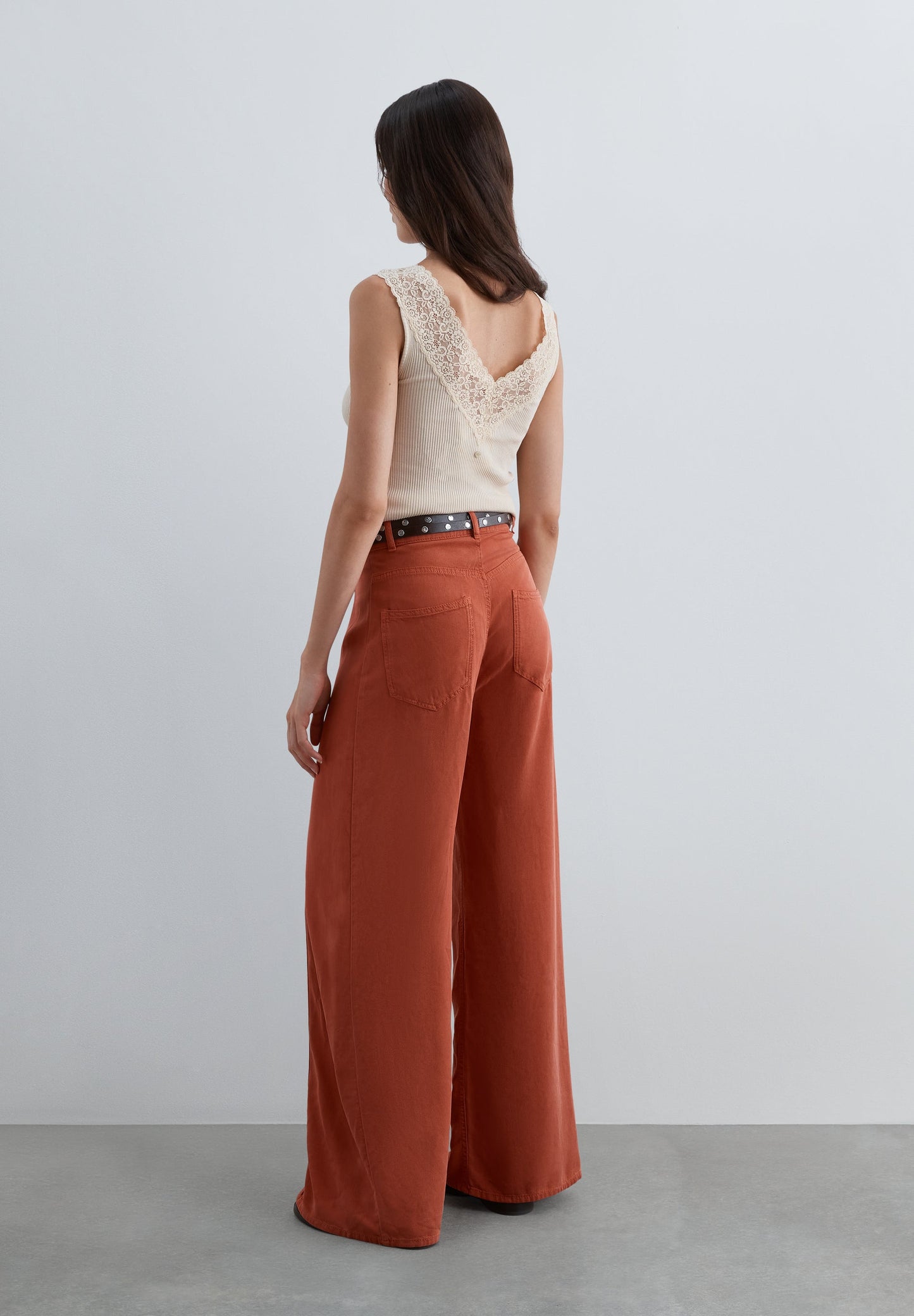 FLOWING LYOCELL TROUSERS
