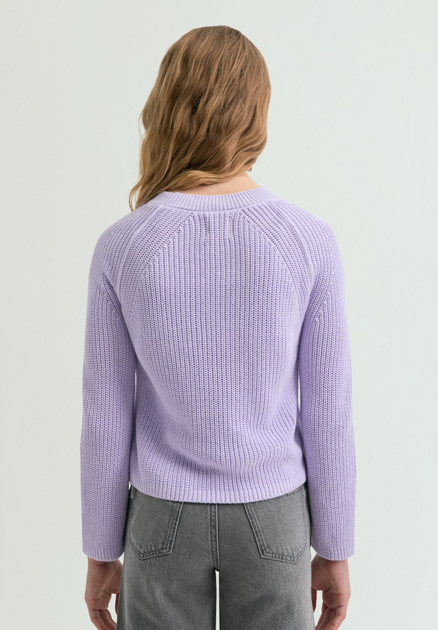 KNIT SWEATER WITH CUT-OUTS