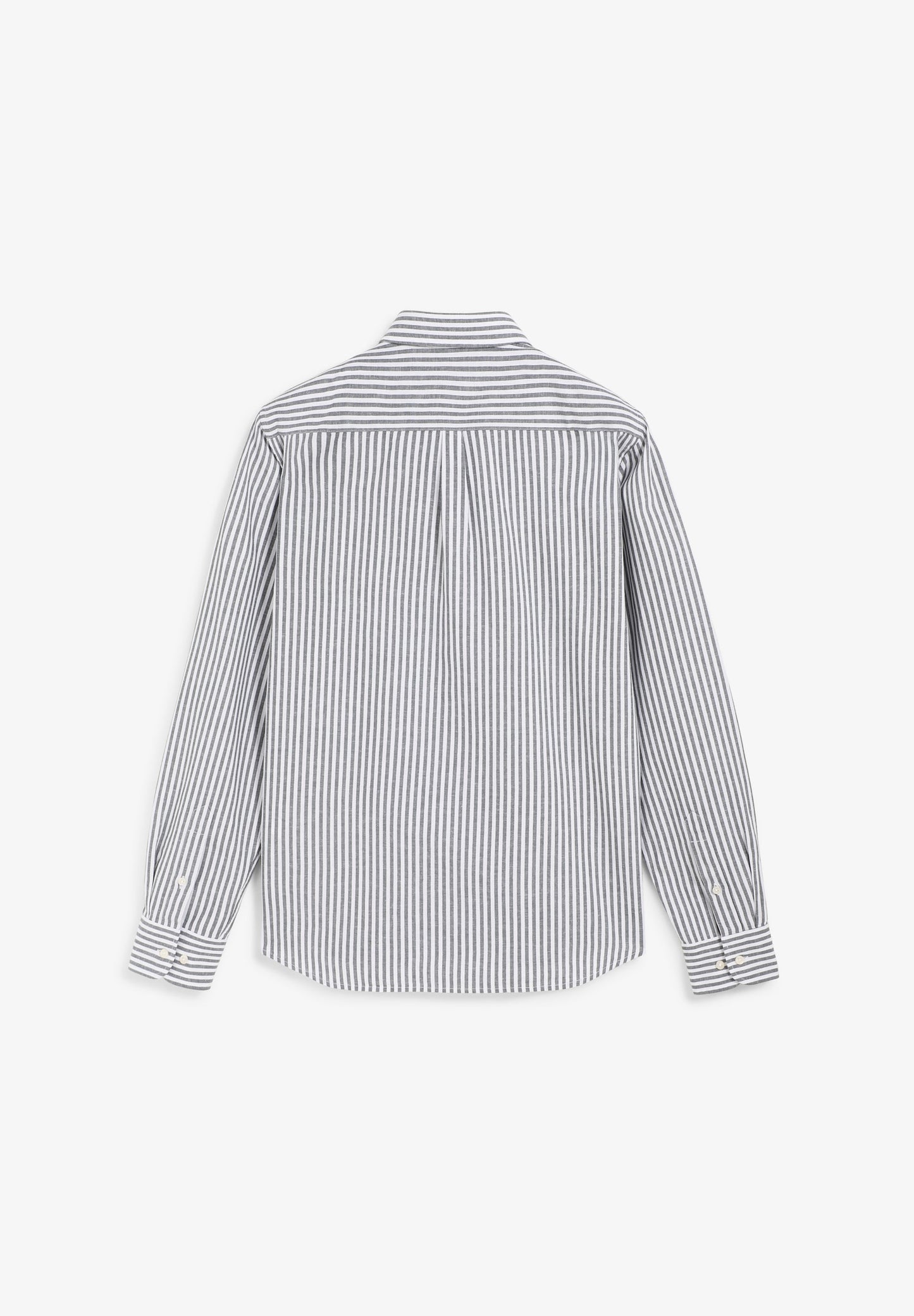 COTTON AND LINEN OXFORD SHIRT