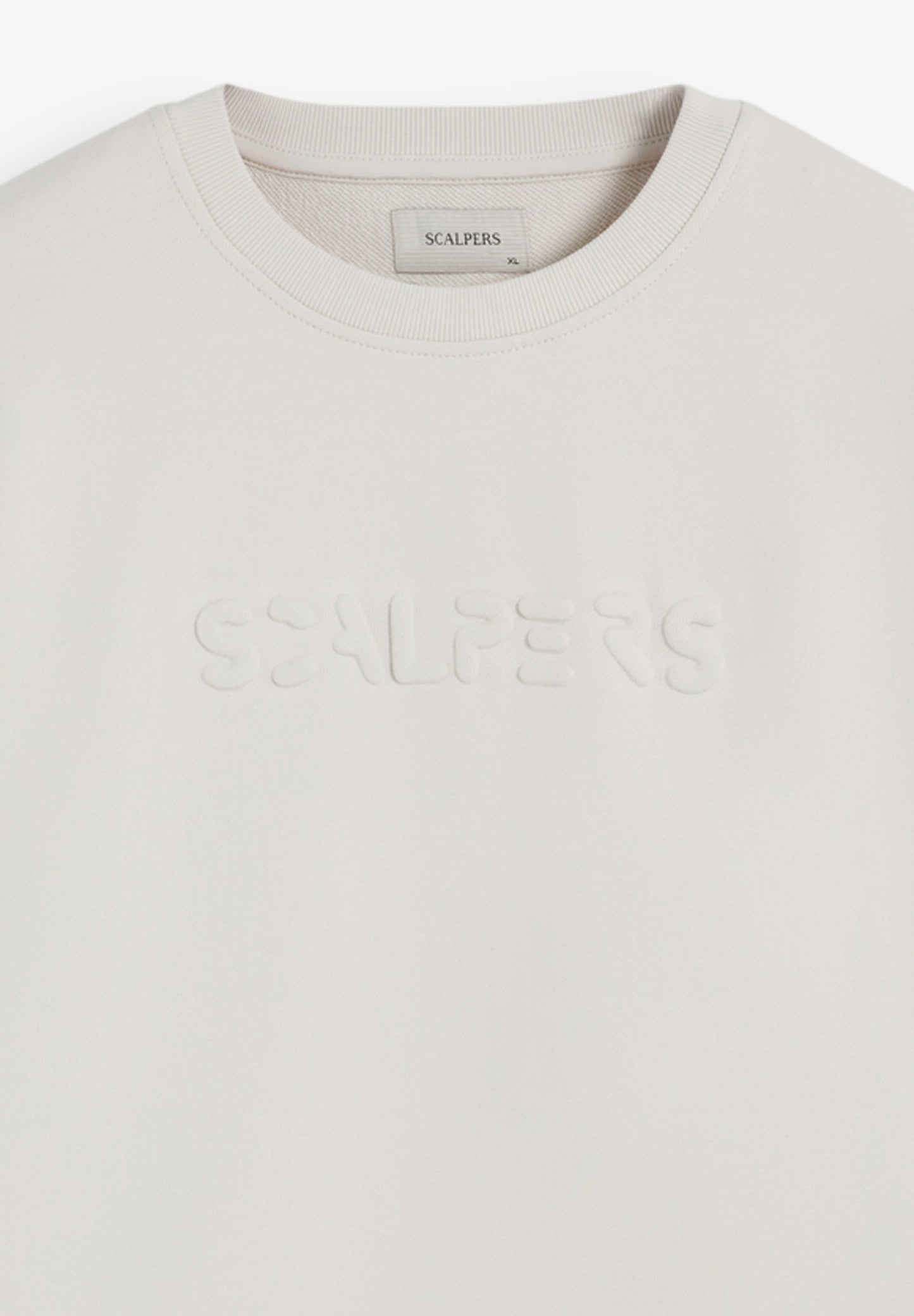 SCSKULL EMBOSS SWEATER